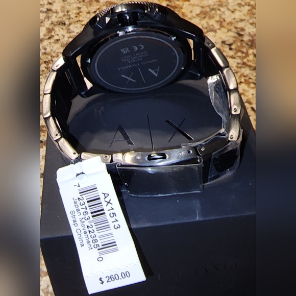 Armani Exchange Black Stainless Steel Watch Special Edition - Picture 5 of 10